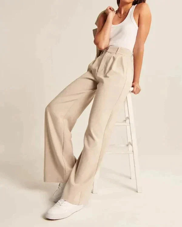 Lumyre's Wide Leg Tailored Trousers