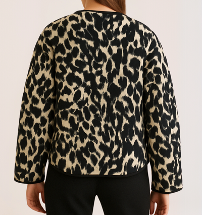 Graphic Quilted Jacket