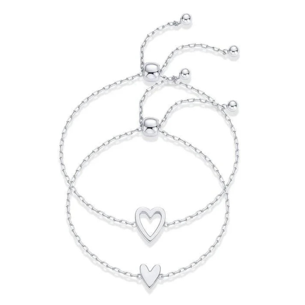 Matching Hearts Bracelet
