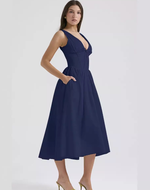Plunge Corset Sundress