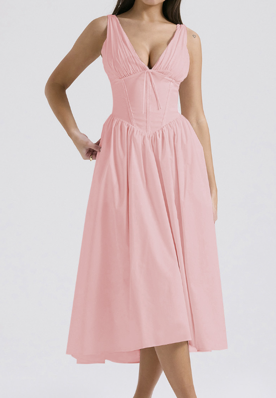 Plunge Corset Sundress