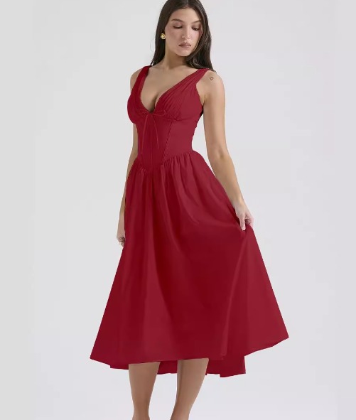 Plunge Corset Sundress