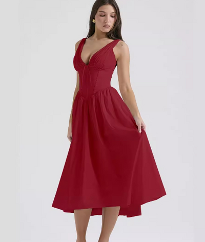 Plunge Corset Sundress