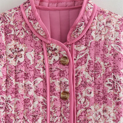 Floral Quilted Jacket