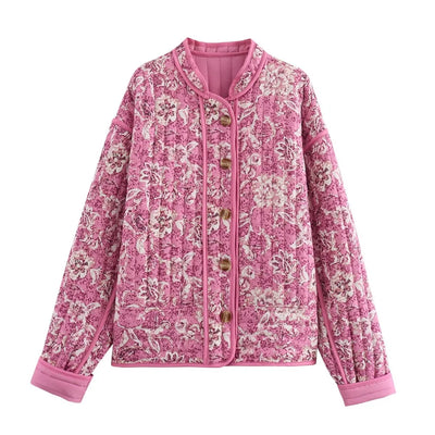 Floral Quilted Jacket