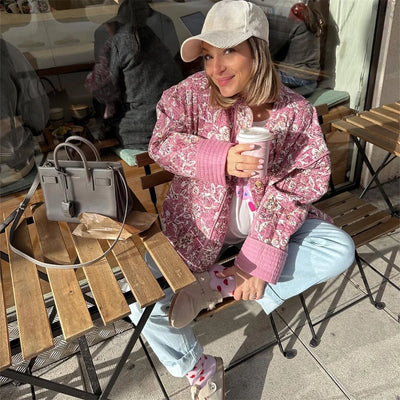 Floral Quilted Jacket