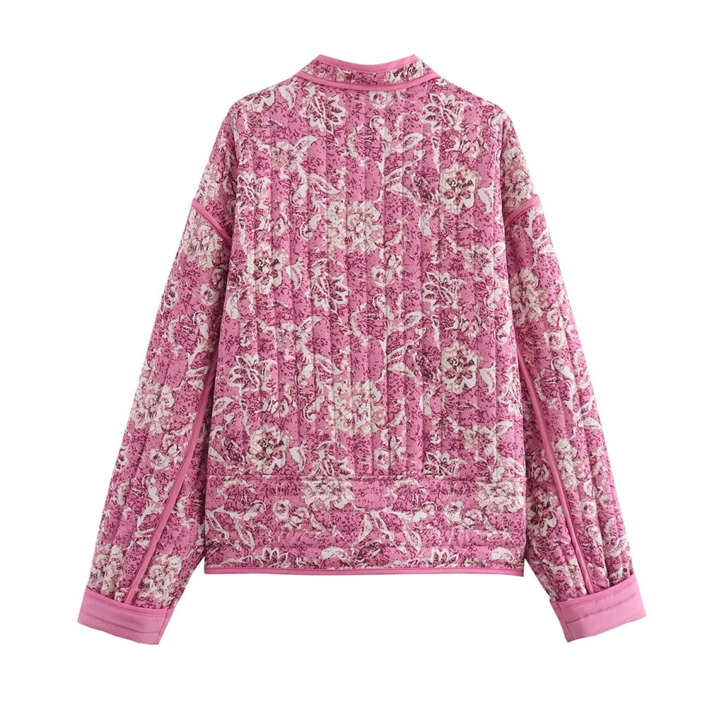 Floral Quilted Jacket