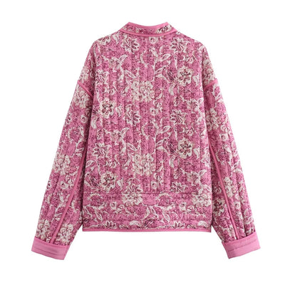 Floral Quilted Jacket