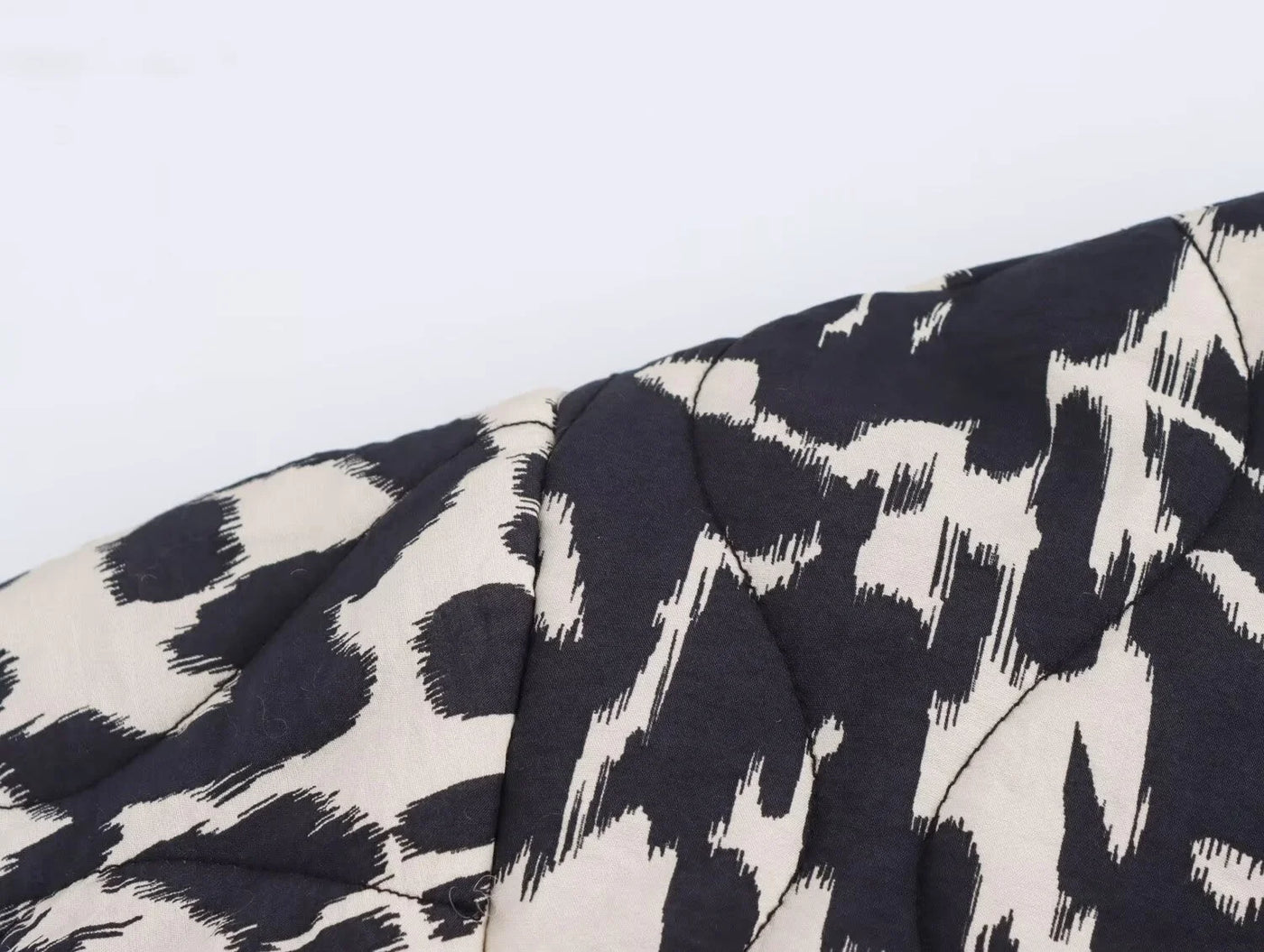 Graphic Quilted Jacket