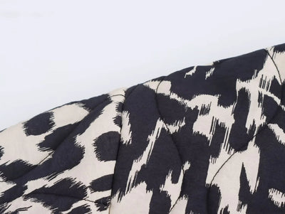 Graphic Quilted Jacket