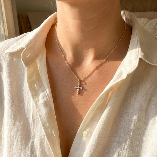 Seraphine Tapered Stone Pendant