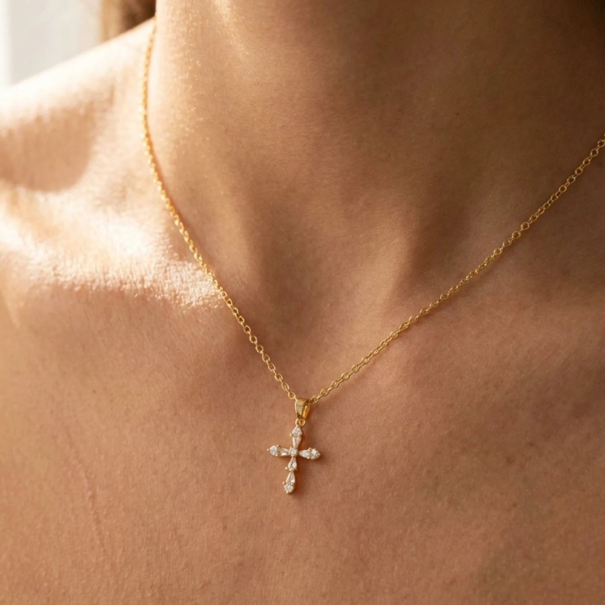Seraphine Tapered Stone Pendant