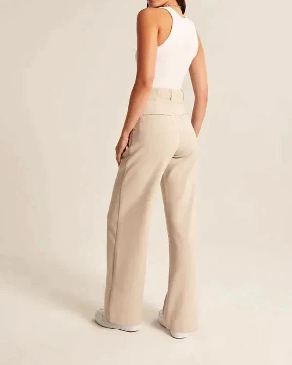 Lumyre's Wide Leg Tailored Trousers