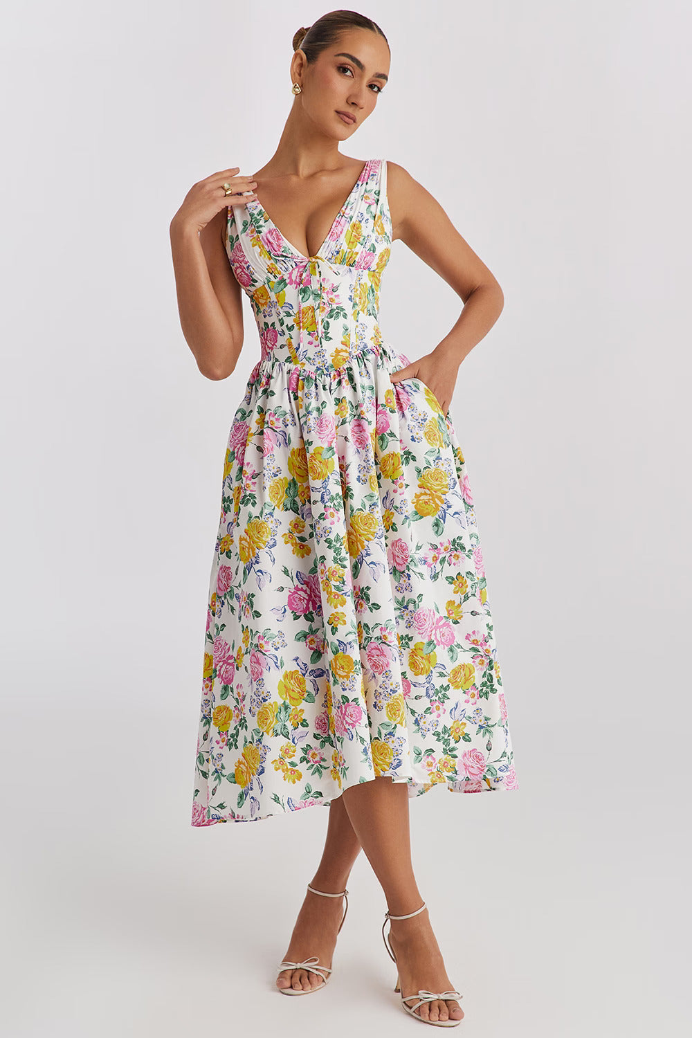 Plunge Corset Sundress