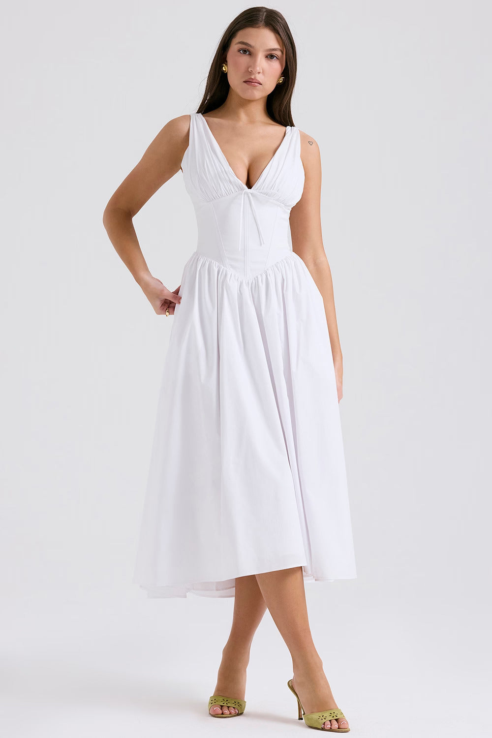 Plunge Corset Sundress